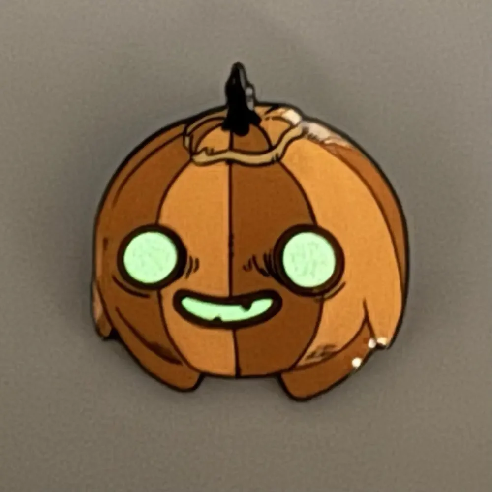 Guild Of Calamity Spooky Pumpkin Creatures GITD Blind Pin-JACK O LANTERN